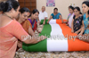 Saraswat Edn. Society students  to  display 305 meter long National Flag this I-Day